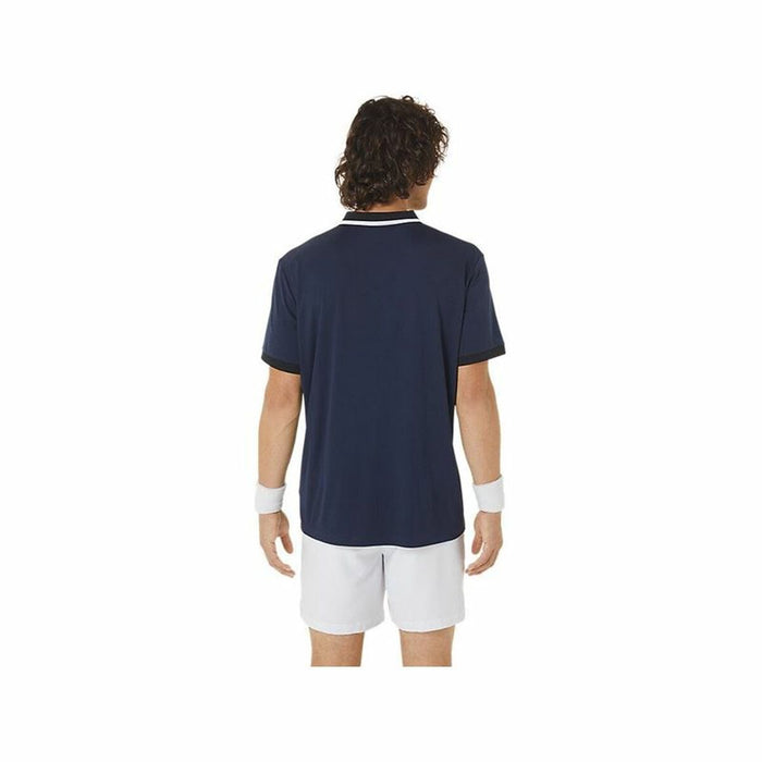 Tricou Polo cu Mânecă Scurtă Bărbați Asics Court Bleumarin - WALTI WALTI
