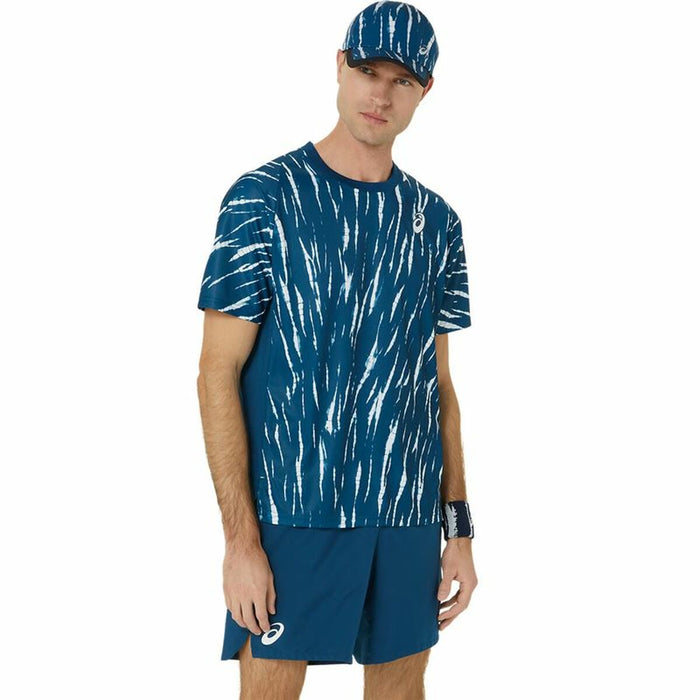 Tricou Sport cu Mânecă Scurtă Asics Game Ss Top Albastru Tenis - WALTI WALTI