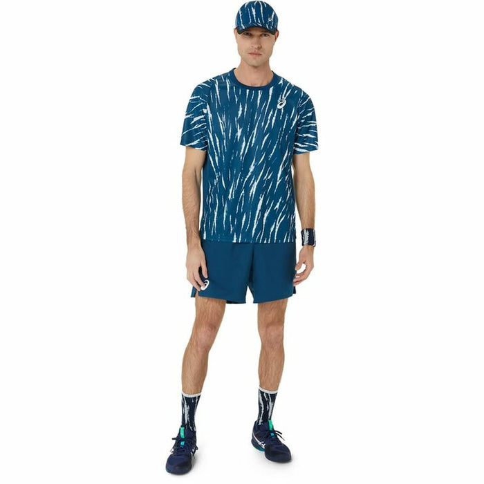 Tricou Sport cu Mânecă Scurtă Asics Game Ss Top Albastru Tenis - WALTI WALTI