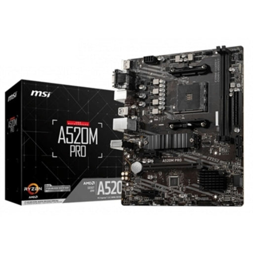 Placă de Bază MSI A520M PRO mATX AM4 AMD AM4 - WALTI WALTI