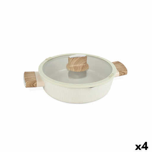 Caserolă Cu Capac Quttin Ecook 20 x 9 cm 2,8 mm (4 Unități) - WALTI WALTI