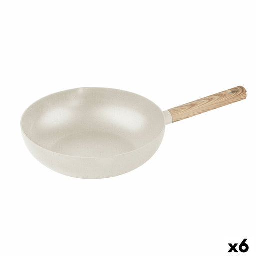 Tigaie Wok Quttin ECOOK Alb 28 x 8 cm 2,8 mm (6 Unități) - WALTI WALTI