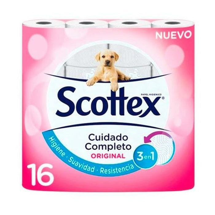 Hârtie Igienică Scottex Original Alb 16 Piese (6 Unități) - WALTI WALTI