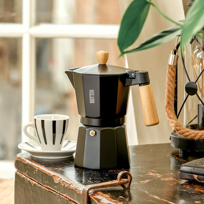 Cafetieră Italiană Quttin Aluminiu 0,3 L (6 Unități) - WALTI WALTI