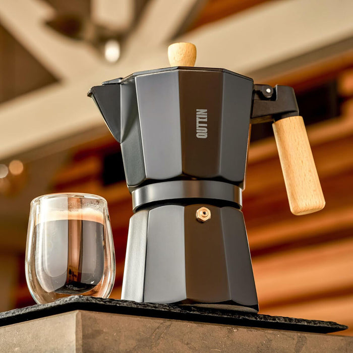 Cafetieră Italiană Quttin Aluminiu 0,3 L (6 Unități) - WALTI WALTI