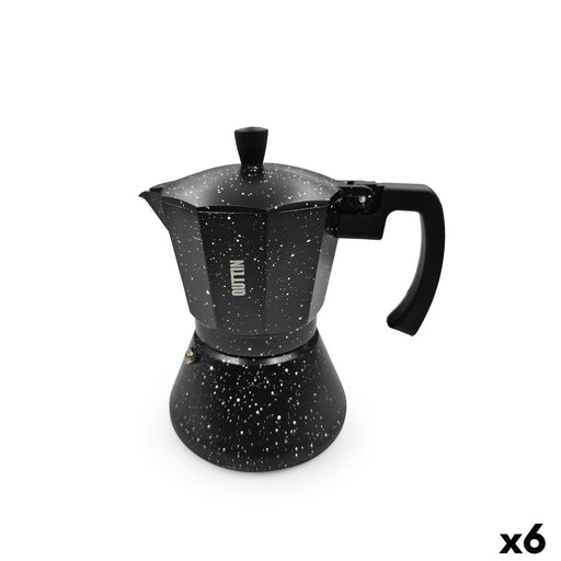 Cafetieră Italiană Quttin Aluminiu 0,6 L (6 Unități) - WALTI WALTI