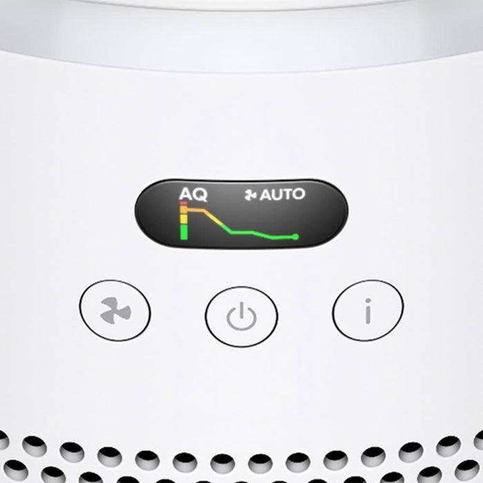 Purificator aer compact DYSON Hushjet HJ10, 10 trepte viteza, Hepa, Wi-Fi, alb WALTI