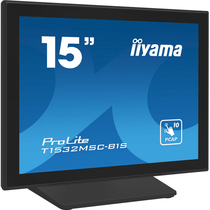 Monitor Iiyama ProLite T1532MSC-B1S 15" XGA 50 - 60 Hz - WALTI WALTI