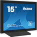 Monitor Iiyama ProLite T1532MSC-B1S 15" XGA 50 - 60 Hz - WALTI WALTI