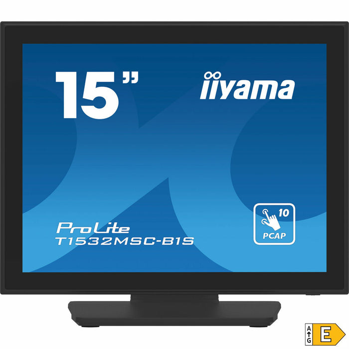 Monitor Iiyama ProLite T1532MSC-B1S 15" XGA 50 - 60 Hz - WALTI WALTI