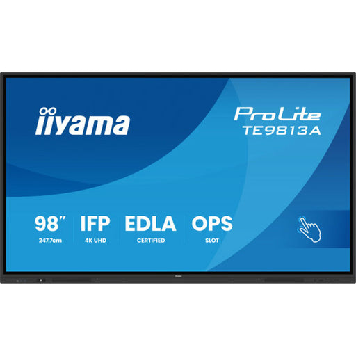 Monitor Iiyama TE9813A-B1AG 98" 4K Ultra HD LCD - WALTI WALTI