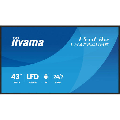 Monitor Iiyama LH4364UHS-B1AG 43" 4K Ultra HD - WALTI WALTI