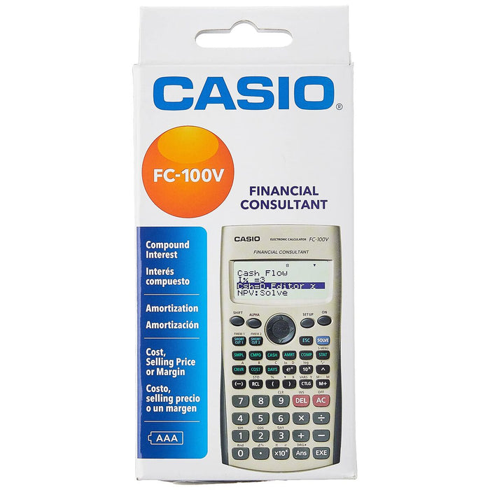 Calculator financiar Casio FC-100V - WALTI WALTI