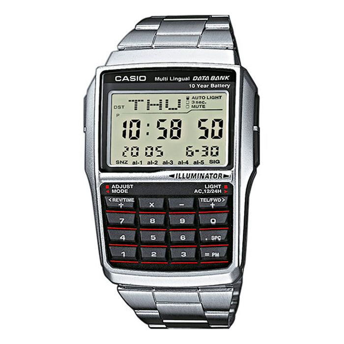 Ceas Bărbați Casio DBC-32D-1AES Negru Argintiu - WALTI WALTI