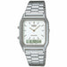Ceas Unisex Casio AQ-230A-7DMQYES Alb Argintiu (Ø 38,5 mm) (Ø 29 mm) - WALTI WALTI