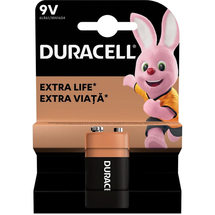 Baterie DURACELL 9V Basic Duralock WALTI