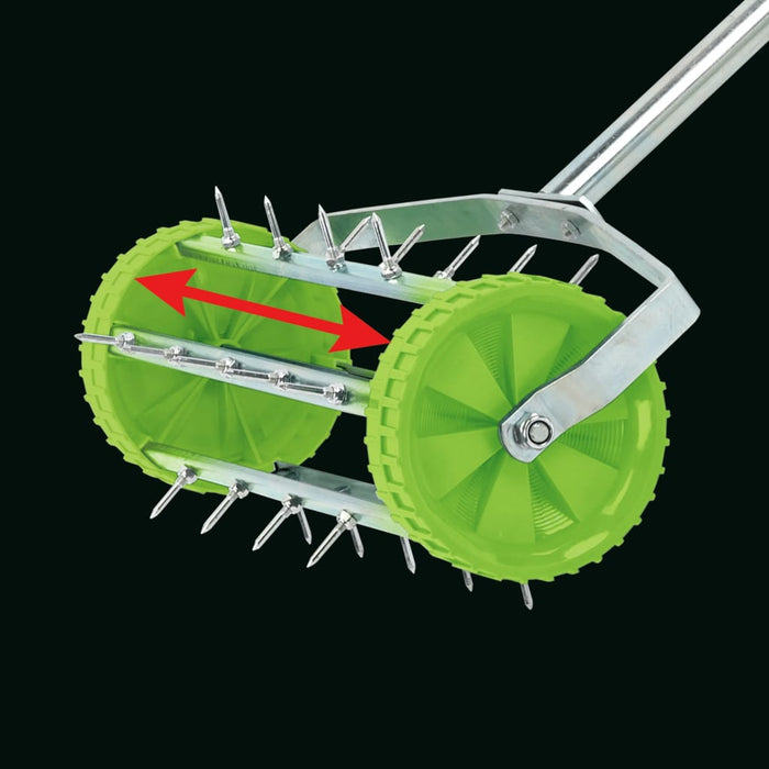 Draper Tools Aerator pentru gazon cu tambur, 450 mm, verde - WALTI WALTI