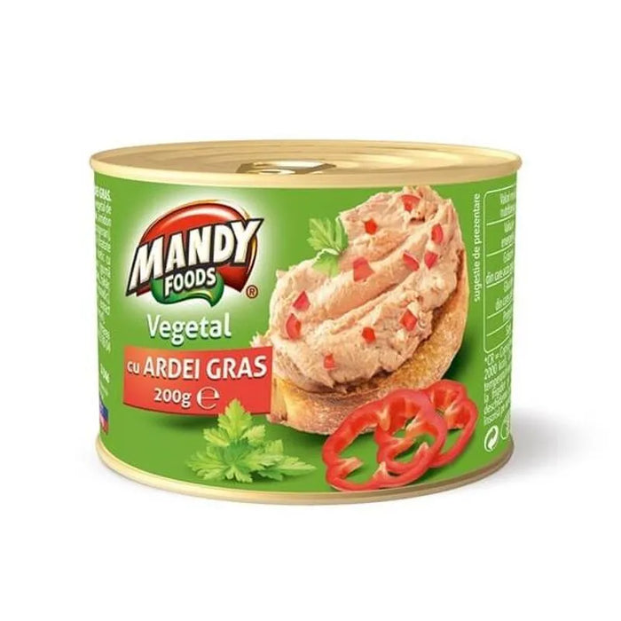 MANDY Pate Vegetal Ardei 200 g - WALTI WALTI