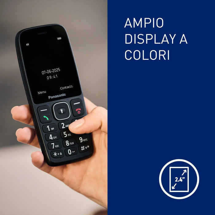 Telefon Mobil pentru Persoane Vârstnice Panasonic KX-TF400EXB - WALTI WALTI