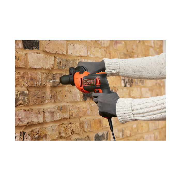 Set burghiu și accesorii Black & Decker BEH710K-QS 230 V 710 W - WALTI WALTI