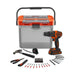 Set burghiu și accesorii Black & Decker bcksb05-qw 18 V - WALTI WALTI