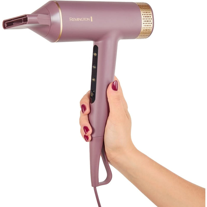 Uscator de par REMINGTON AirVive EC8930, 1600W, 2 viteze, 3 trepte temperatura, mov WALTI