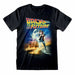 Tricou cu Mânecă Scurtă Back to the Future Poster Negru Unisex - WALTI WALTI