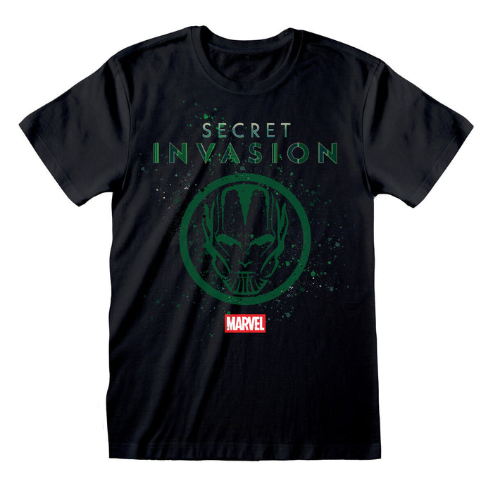 Tricou cu Mânecă Scurtă Marvel Logo Icon Negru Unisex - WALTI WALTI