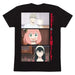Tricou cu Mânecă Scurtă Spy X Family Trio Shots Negru Unisex - WALTI WALTI