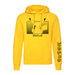 Hanorac cu Glugă Unisex Pokémon Pikachu Katakana Galben - WALTI WALTI