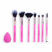 Set de Pensule de Machiaj Revolution Make Up The Brush Edit Roz 8 Piese - WALTI WALTI