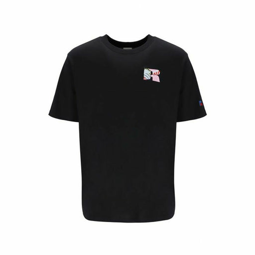 Tricou cu Mânecă Scurtă Russell Athletic Emt E36221 Negru Bărbați - WALTI WALTI