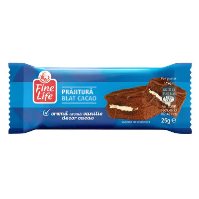 Fine Life Miniprajitura Vanilie 25 g - WALTI WALTI