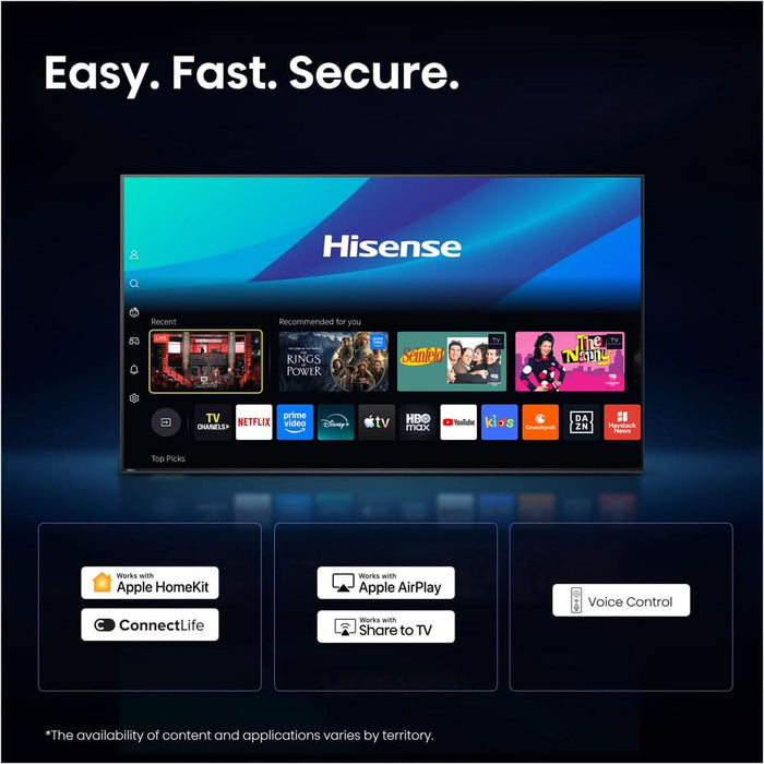 Televizor HI-QLED Smart HISENSE 50E7S PRO, Ultra HD 4K, HDR, 126cm - WALTI WALTI