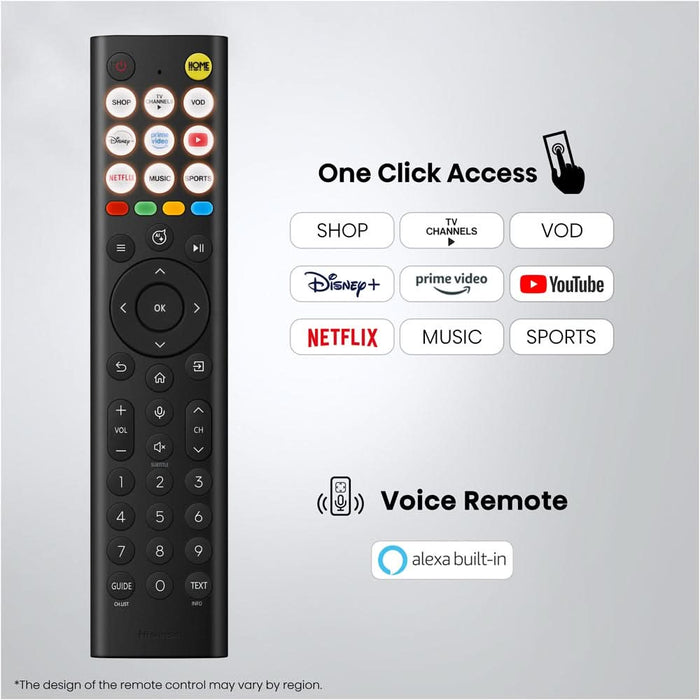 Televizor Mini-LED ULED Smart HISENSE 50E8S, Ultra HD 4K, HDR, 126cm - WALTI WALTI