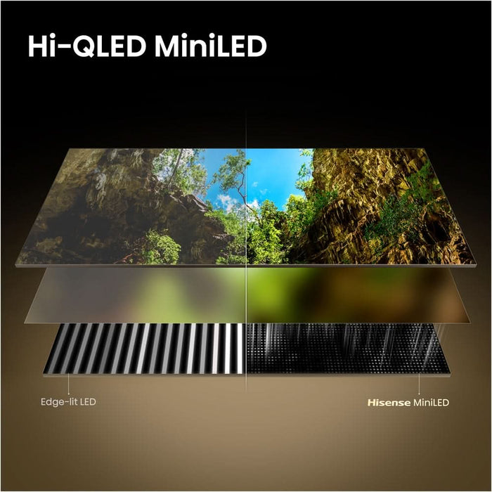 Televizor Mini-LED ULED Smart HISENSE 50E8S, Ultra HD 4K, HDR, 126cm - WALTI WALTI