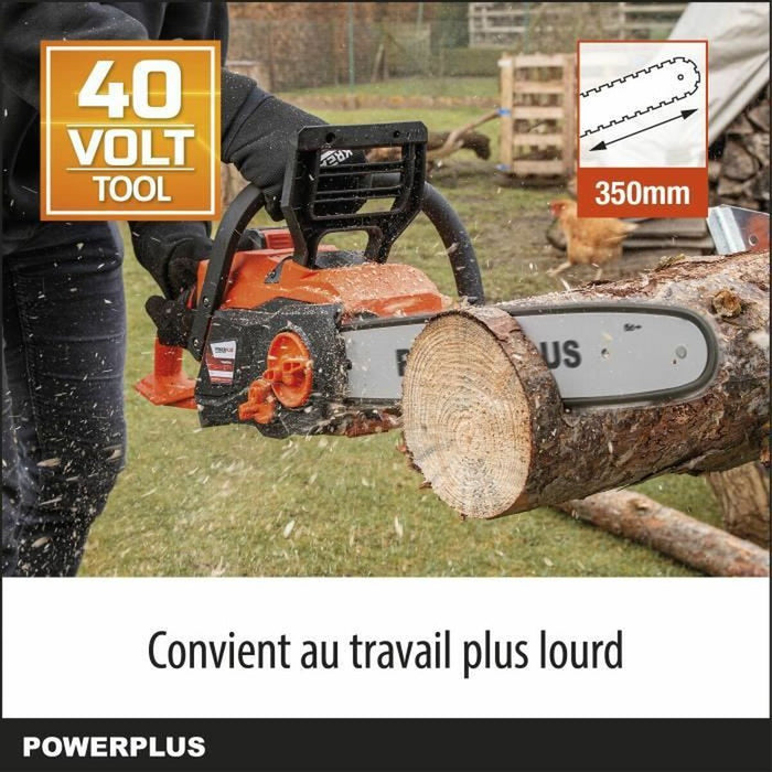Ferăstrău cu baterie Powerplus 35 cm - WALTI WALTI