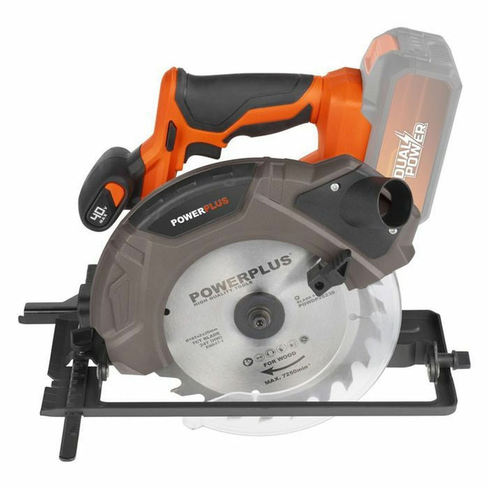 Fierăstrău circular Powerplus Dual Power Powdp25230 40 V Ø 18,5 cm - WALTI WALTI