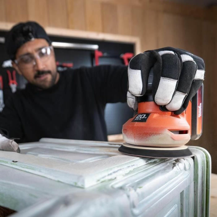 Șlefuitor orbital aleatoriu Powerplus Dual Power Powdp50400 + G80 20 V Ø 125 mm - WALTI WALTI