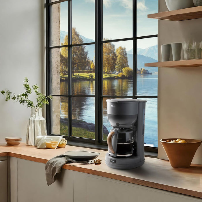 Cafetieră cu Filtru DOMO DO754K Gri 900 W 10 Hrníčky 1,25 L - WALTI WALTI