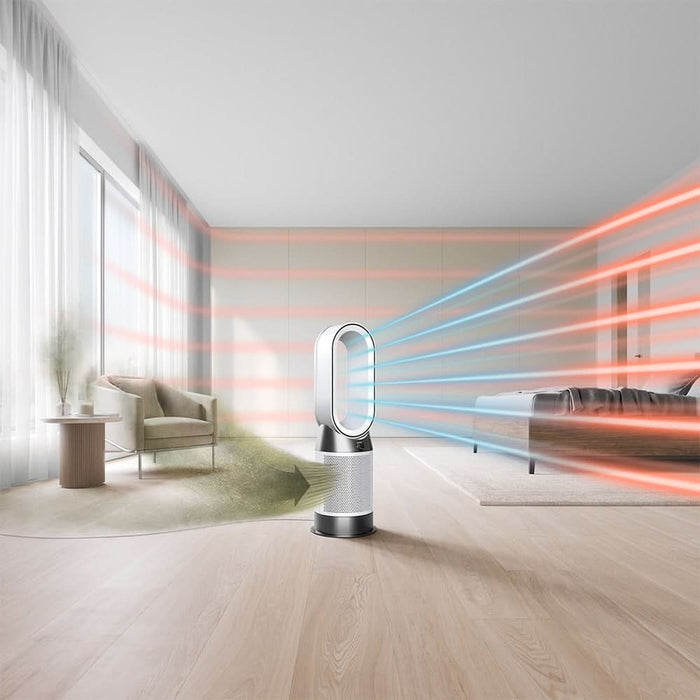 Purificator aer DYSON HP11, 10 trepte viteza, Hepa, Telecomanda, alb WALTI