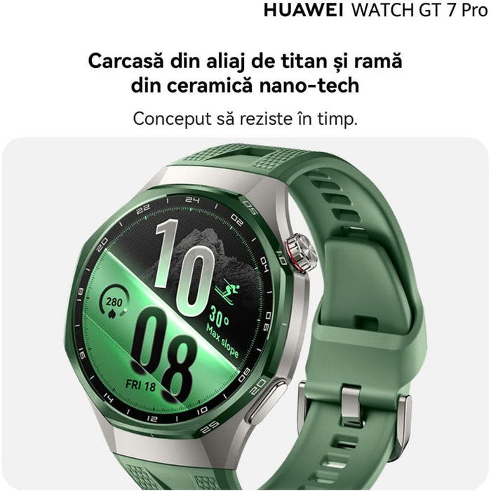 Smartwatch HUAWEI Watch GT 7 Pro, 46mm, GPS, Android/iOS, Black - WALTI WALTI