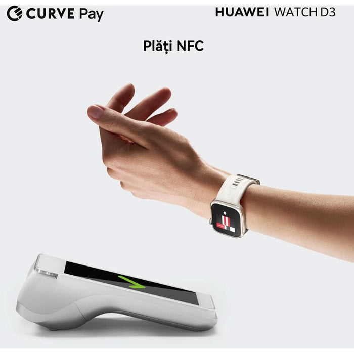 Smartwatch HUAWEI Watch D3, Android/iOS, Mocha Gold - WALTI WALTI