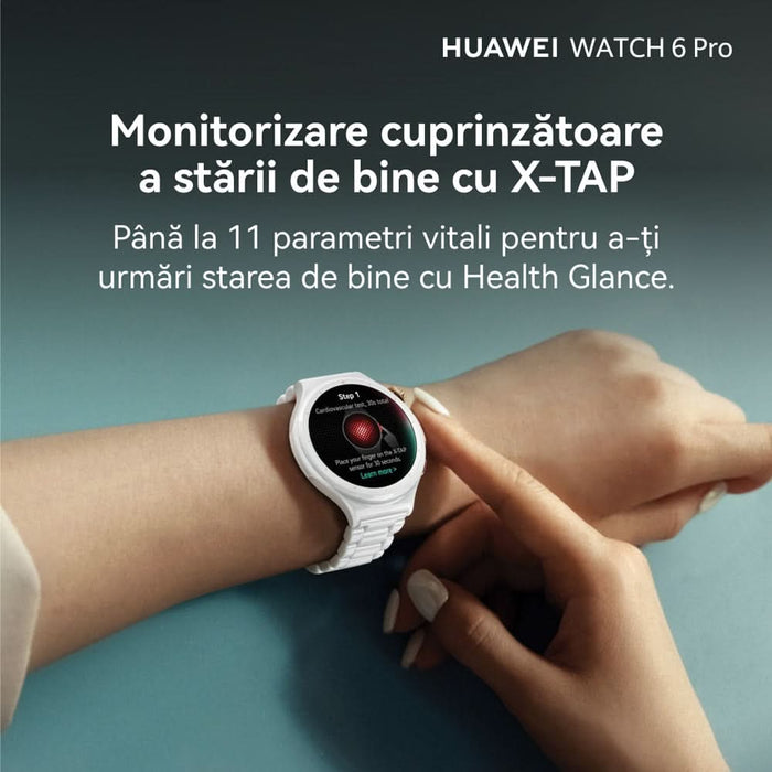 Smartwatch HUAWEI Watch 6 Pro Space Edition, 46mm, LTE, Wi-Fi, Android/iOS, Black WALTI
