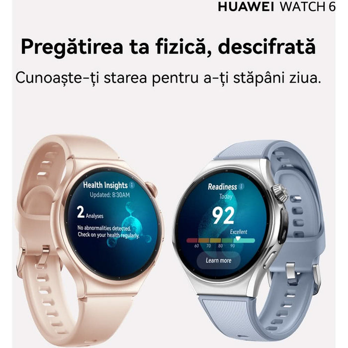 Smartwatch HUAWEI Watch 6, 42mm, LTE, Wi-Fi, Android/iOS, Gold - WALTI WALTI