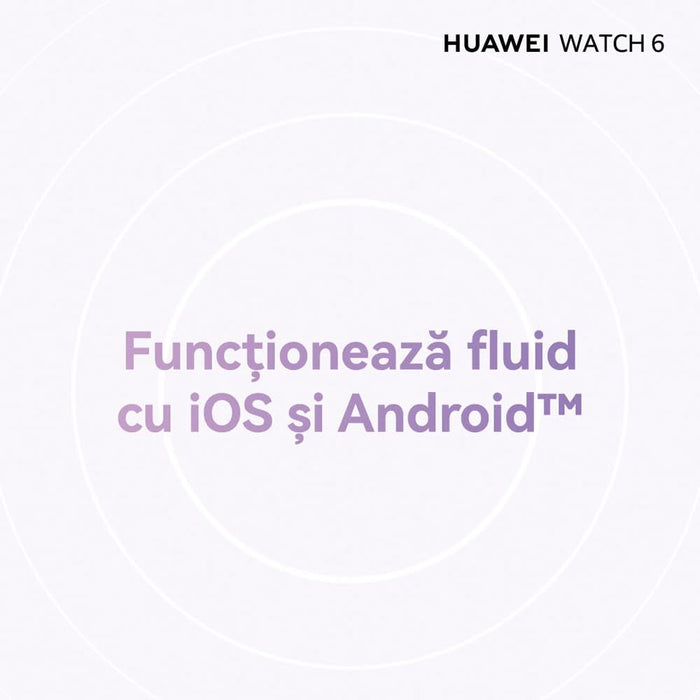 Smartwatch HUAWEI Watch 6, 42mm, LTE, Wi-Fi, Android/iOS, Gold - WALTI WALTI