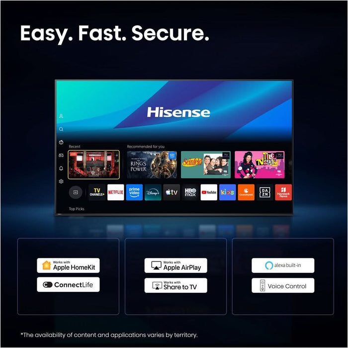 Televizor HI-QLED Smart HISENSE 55E7S, Ultra HD 4K, HDR, 139cm WALTI