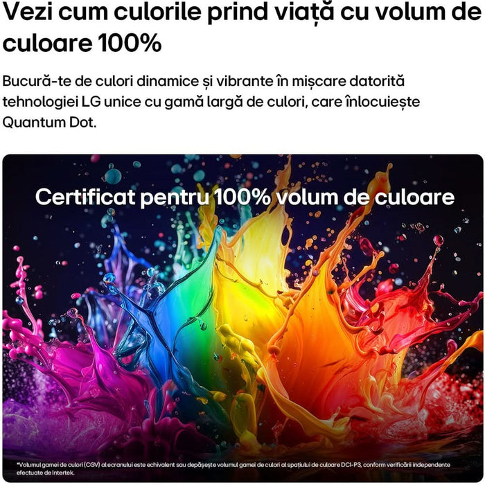 Televizor QNEDMini LEDLG 55QNED72B3B, Ultra HD 4K, 138 cm - WALTI WALTI