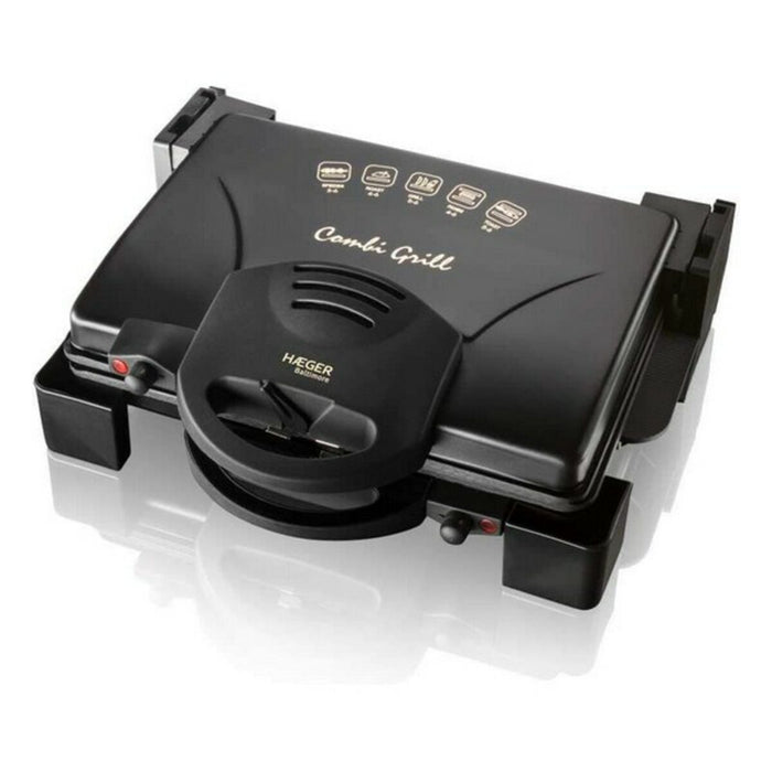 Grill Haeger GR-190.008A 1900W Negru Oțel inoxidabil - WALTI WALTI