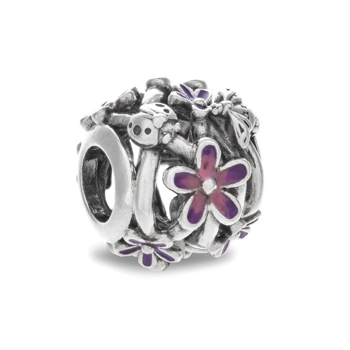 Mărgele Damă Pandora OPENWORK PURPLE DAISY Argintiu Mov - WALTI WALTI